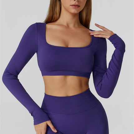 The Reign Long Sleeve Crop Top
