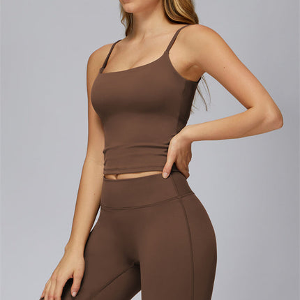 The FlexCore Crop Tank Flared Leggings 2-Piece Set