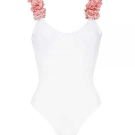 Backless Petal Strap Parent-Child Swimsuit
