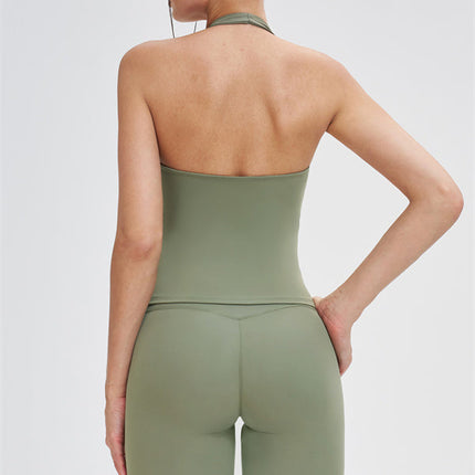 The Stride Crop Top Isabella Leggings 2-Piece Set