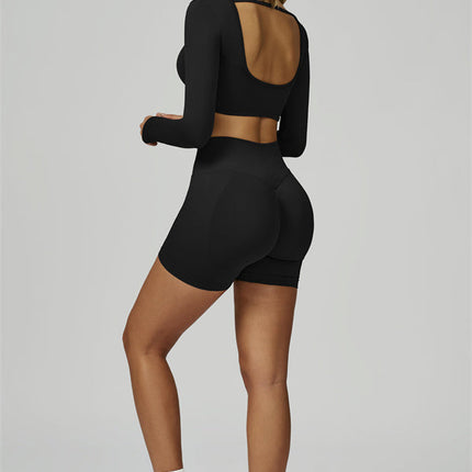 The Prime Long Sleeve Crop Top