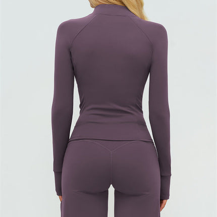 The Twirl Zip Jacket Halter Tank Top New Straight Leg Pants 3-Piece Set