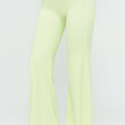 The Amara Crop Top Flared Leggings 2-Piece Set