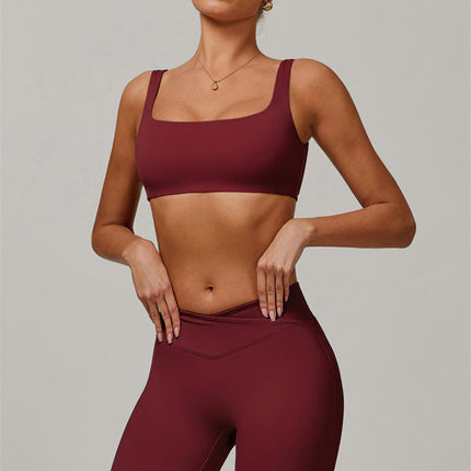 The Halo Sports Bra Flared Leggings 2-Piece Set