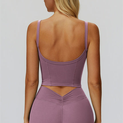 The Fyra Crop Tank Shorts 2-Piece Set
