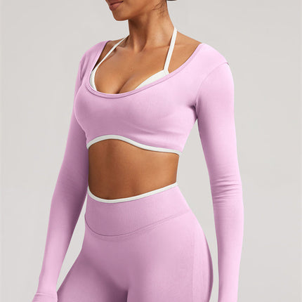The Elevate New Long Sleeve Crop top