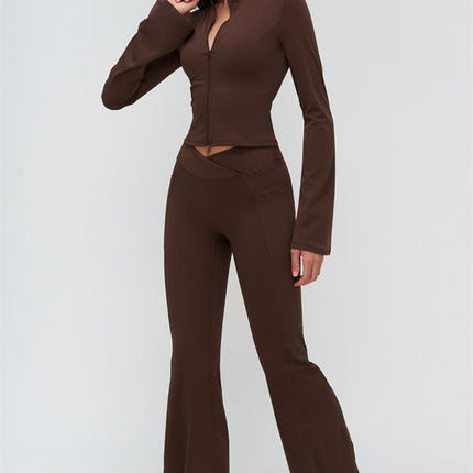 The BoldFit Jacket Flared Leggings 2-Piece Set
