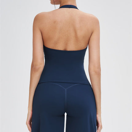 The Stride Crop Top Straight Leg Pants 2-Piece Set