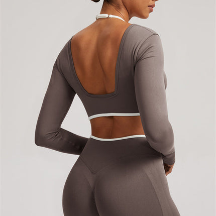 The Elevate New Long Sleeve Crop top