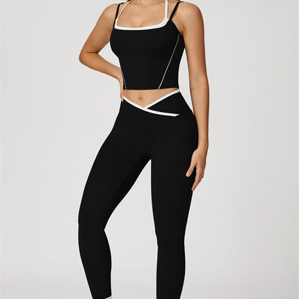 The Radiant Crop Top Leggings 2-Piece Set