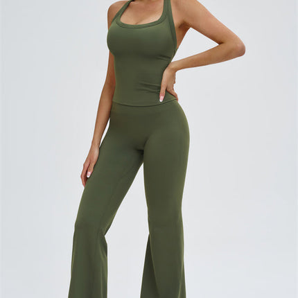 The Slate Y-Back Top