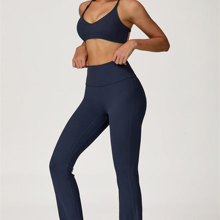 The Lily Sports Bra Flared Leggings 2-Piece Set