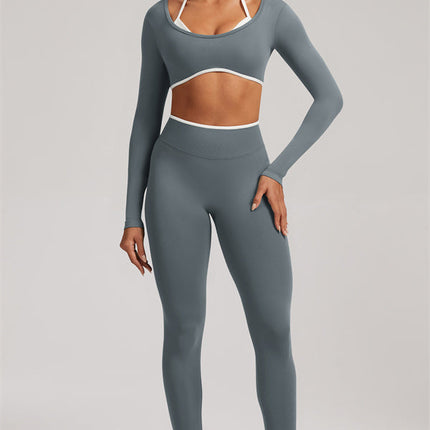 The Elevate Long Sleeve Crop top