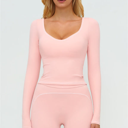 The Amara Long Sleeve T-shirt Flared Leggings 2-Piece Set