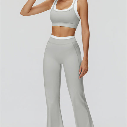 The Canyon Sports Bra Flared Leggings 2-Piece Set