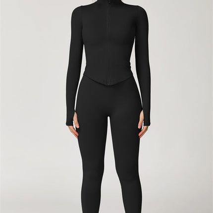 The Delight Jacket Sports Bra Leggings 3-Piece Set