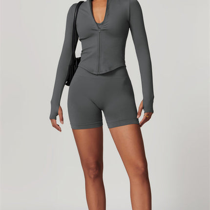 The Delight Jacket Shorts 2-Piece Set