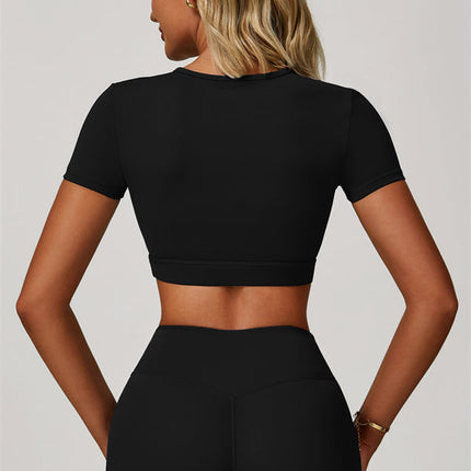 The Lavish Cut-out Crop Top