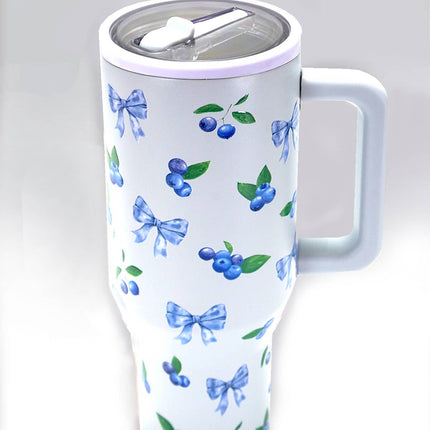40oz SPILL FREE STAINLESS STEEL VACUUM TUMBLER