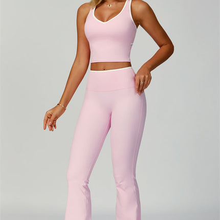 The Quest Tank Flared Leggings 2-Piece Set