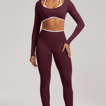 The Elevate Long Sleeve Crop top