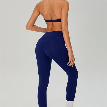 The Solid Sports Bra Leggings 2-Piece Set