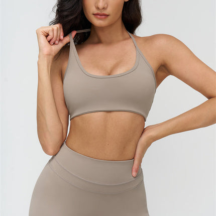 The Stride Halter Sports Bra