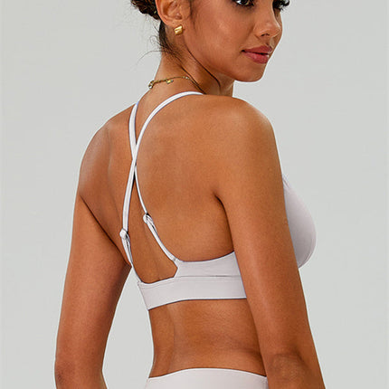 The Ember Sports Bra Crop Top Shorts 3-Piece Set