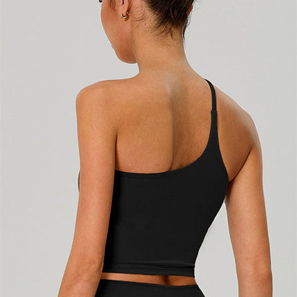 The Jewel One-Shoulder Crop Top