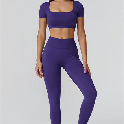 The Reign Crop Top Leggings 2-Piece Set