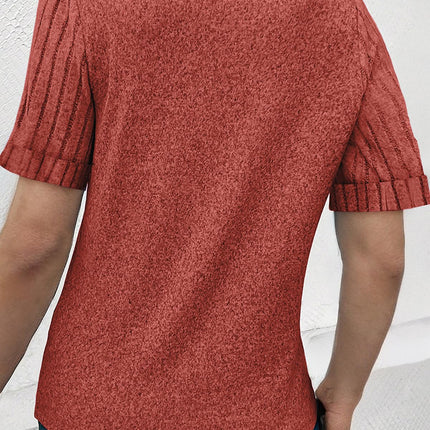 Women's Casual Short Sleeve T-Shirt Loose Fit Summer Top