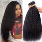 16 18 20 Inch / Kinky Straight Bundles