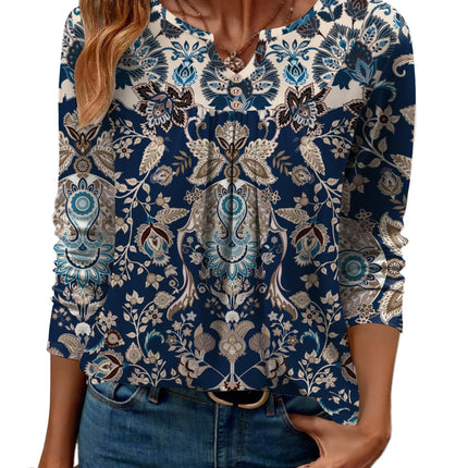Women Long Sleeve V Neck Blouse - Casual Dressy Work Tunic Top with Pleated Detail 2025