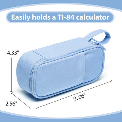 Large Pencil Case 1800ml - Heavy Duty Canvas School Supplies Organizer for Kids Students