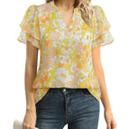 Small / Floral Yellow