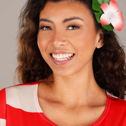 Lilo and Stitch Costume - Women's Deluxe Disney Lilo Dress with Hair Clip