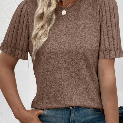 Women's Casual Short Sleeve T-Shirt Loose Fit Summer Top