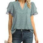 Medium / Floral Blue