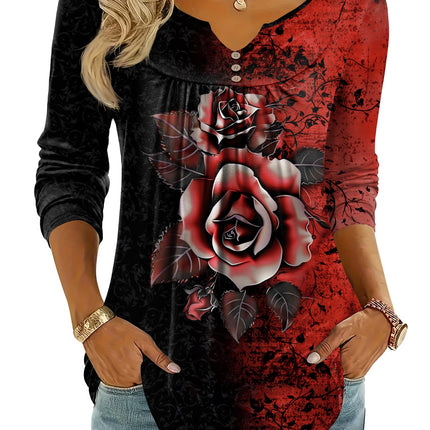 Women Long Sleeve V Neck Blouse - Casual Dressy Work Tunic Top with Pleated Detail 2025