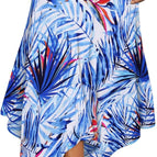 Large / Blue Tropical