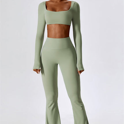 The Lily Belle Flared Leggings