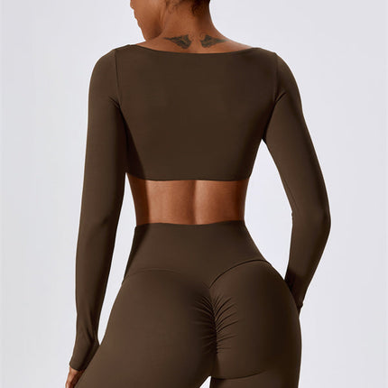 The Lily Belle Crop Top Flared Leggings 2-Piece Set