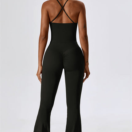 The Lily Belle Sports Bra Flared Leggings 2-Piece Set