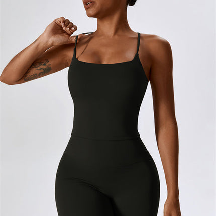 The Lily Belle Sports Bra Flared Leggings 2-Piece Set
