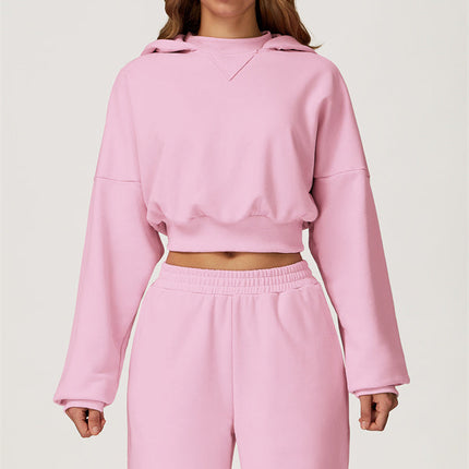 The Axis Crop Hoodie