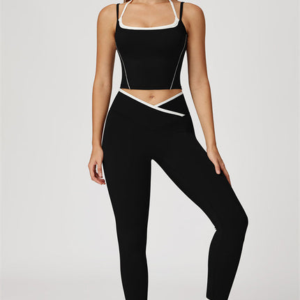 The Radiant Crop Top Leggings 2-Piece Set
