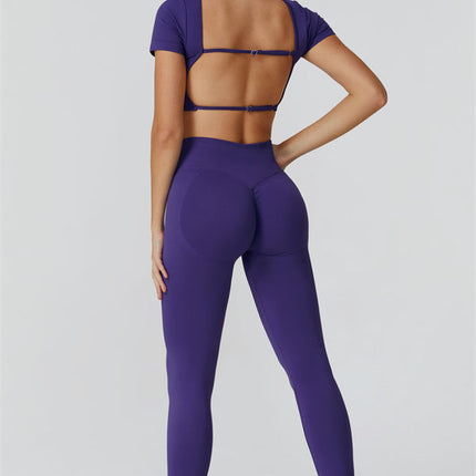 The Reign Crop Top Leggings 2-Piece Set