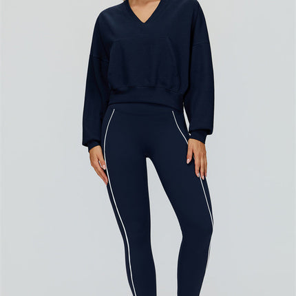 The Whisper V-Neck Hoodie
