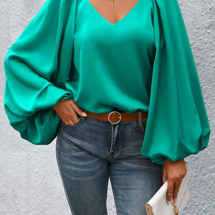 Lantern Sleeve Blouse