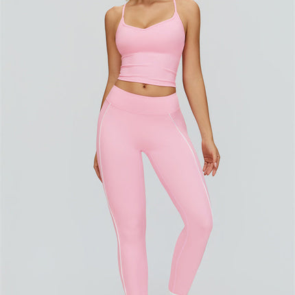 The Whisper Crop Top Leggings 2-Piece Set
